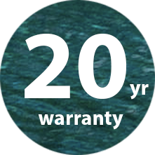 20 year warranty on all AES components
